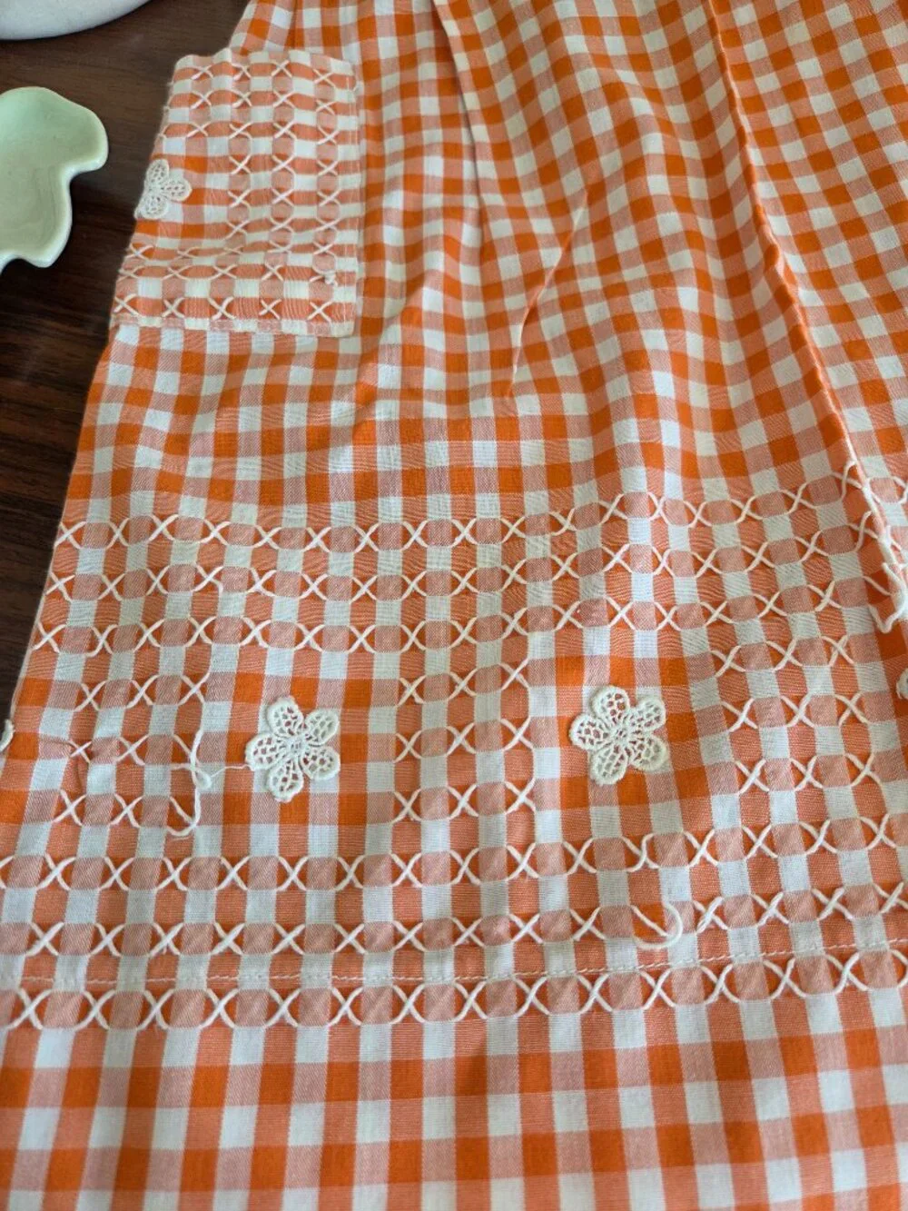 Handmade beautiful orange
